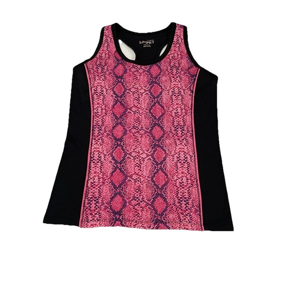 Hard Candy Tops - HARD CANDY SPORT RACERBACK ATHLETIC TOP - Juniors Size Large 11/13 Pink